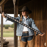 Twilly - Big Concho Black by Fringe Scarves