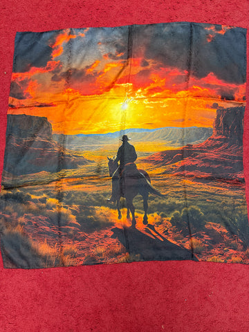 Wyoming Trader Sunset Rider scarf
