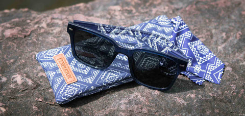 Pendleton Sunglasses - Coby: Navy Crystal / Oxbow: Grey Polarized