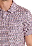 Rock & Roll Men's Medallion Polo Shirt