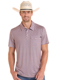 Rock & Roll Men's Medallion Polo Shirt