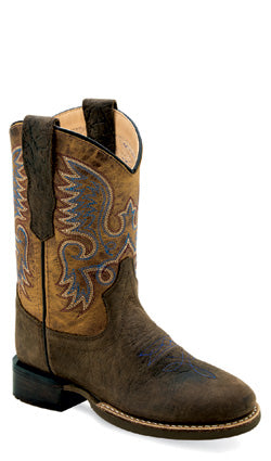 Jama Old West Round Toe Boot - Children & Youth