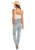Rock and Roll Women's Knit Eyelet Tank