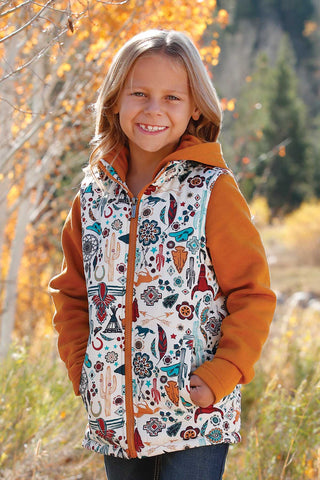 Girls Cruel Hoodie Vest
