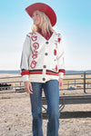 Cruel Women's Rodeo Cardigan Sweater