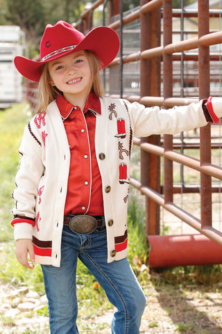 Cruel Girl's Rodeo Cardigan Sweater