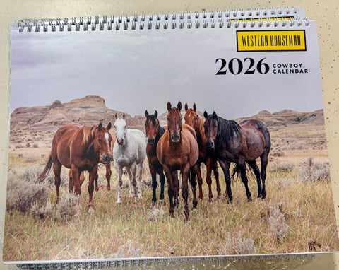 Western Horseman 2026 Calendar