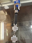 Leegin black nizhoni cross belt