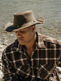 Outback Cheyenne Leather Hat