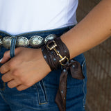 Fringe Scarves Snaffle Bit Accessory