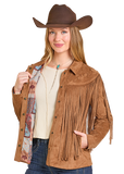 Panhandle Slim Women's Fringe Suede Jacket