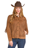 Panhandle Slim Women's Fringe Suede Jacket