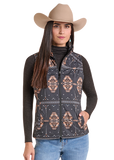 Powder River Women's Aztec Reversible Vest