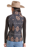 Powder River Women's Aztec Reversible Vest