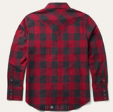 Stetson Men’s Red Plaid Shirt