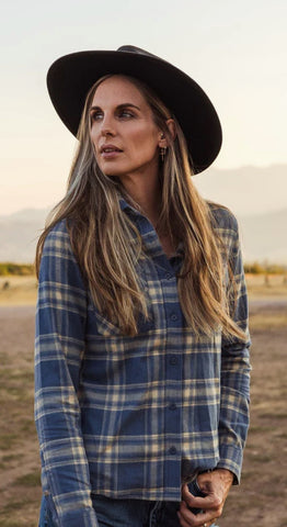 Outback Trading Ladies Flannel Shirt