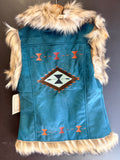 Tasha Polizzi Teal Chateau Vest