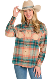 Panhandle Slim Women’s Oversized Flannel Shirt