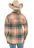 Panhandle Slim Women’s Oversized Flannel Shirt