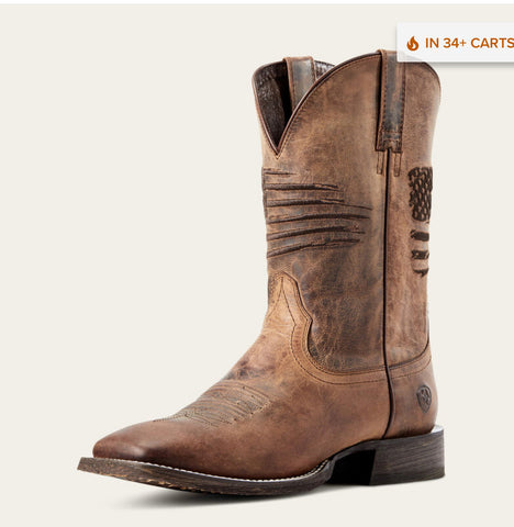 Circuit Patriot Cowboy Boot