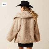 Ariat Women's Faux Fur Coat