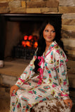 Howdy Hanny Retro Cowgirl Satin Pajama Set