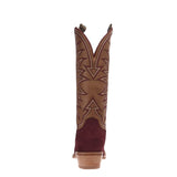 Hyer Womens Rose Hill Burgundy Boots