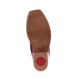Hyer Womens Rose Hill Burgundy Boots