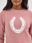 WOMEN'S WRANGLER RETRO® HORSESHOE SWEATER