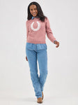 WOMEN'S WRANGLER RETRO® HORSESHOE SWEATER