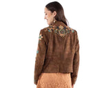 Scully Women's Beaded Fringe Suede Jacket
