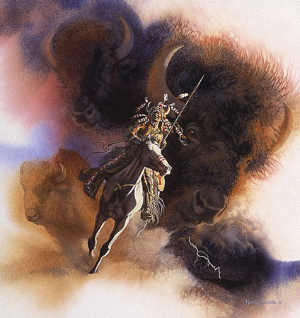 Bev Doolittle - RUNS WITH THUNDER – CowboyShop.com