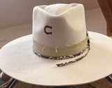 Charlie 1 Horse SpearPoint Hat with Arrowhead crease