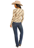 Panhandle Slim Women’s Conversational Henley Top
