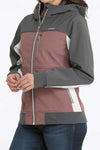 Cinch Women's Color Block Bonded Hoodie Jacket