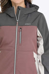 Cinch Women's Color Block Bonded Hoodie Jacket