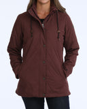 Cinch Women's Barn Coat with Hood