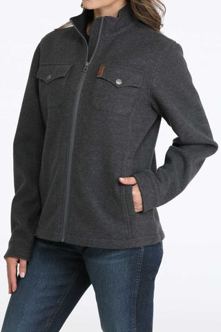 Cinch Women's Brushed Knit Shirt Jacket