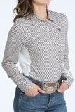 Cinch Ladies Long Sleeve Hybrid Arena Flex