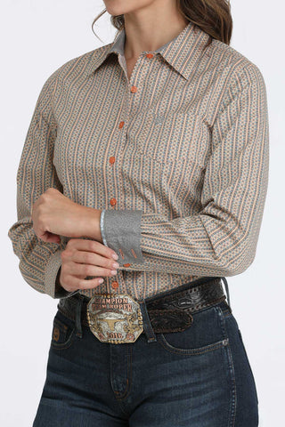 Cinch Ladies Button Up Long Sleeve Ladies Shirt