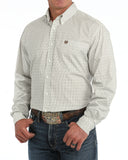Cinch Men's Long Sleeve Shirt - Cream