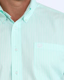 Cinch Men's Long Sleeve Shirt - Turquoise