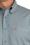 Cinch Men's Arenaflex Short Sleeve Button Shirt