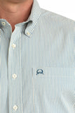 Cinch Men's Striped Arenflex Short Sleeve Shirt