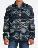 Cinch Men's Sweater Knit Shirt Jacket