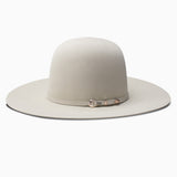 Resistol Midnight 6X Silverbelly Open Crown Hat