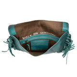 STS Wayfarer Turquoise Selah Saddle Bag