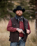 Wyoming Trader Men’s Concealed Carry Oilskin Vest