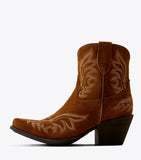 Ariat Women's Chandler Western Boot - Oil Tan Suede