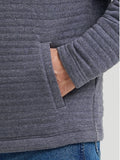 Wrangler Men's George Strait Quarter-Zip Quilted Pullover